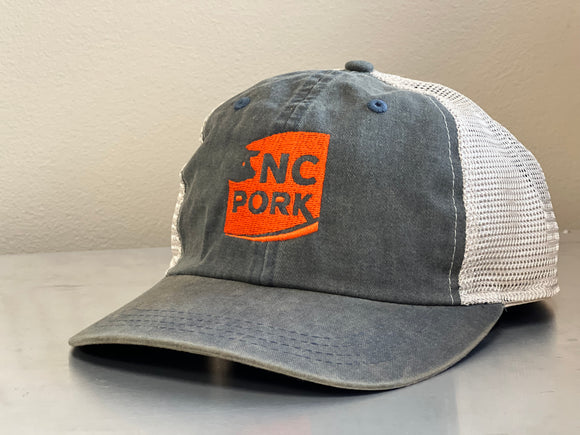 NC Pork distressed hat