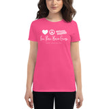 Love, Peace, Bacon Grease: Ladies' T
