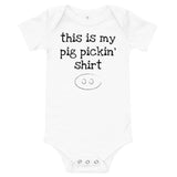 Pig Pickin' Shirt: Infant Bodysuit