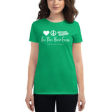 Love, Peace, Bacon Grease: Ladies' T
